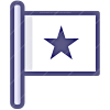 Flag 2 Star W icon